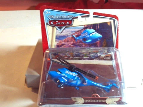 Disney Pixar The World of Cars Dinoco Helicopter Cover