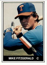 1982 Tidewater Tides TCMA 4 Mike Fitzgerald Lakewood California CA Baseball Card