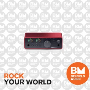 Focusrite Scarlett Solo USB Audio Interface (Generation 4) 2-in/2-out - BM - Picture 1 of 4