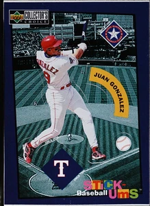 1998 Collector's Choice - Stick-Ums Baseball Juan Gonzalez #27 - Picture 1 of 2