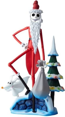 ]Figura de acción Revoltech017 Pesadilla antes de Navidad Jack Skellington Santa Foto 1 de 4