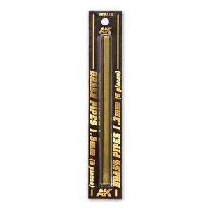 AK Interactive - Brass Pipes 1.3mm, 5 Units AK9112 - Picture 1 of 4
