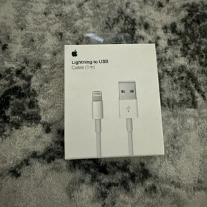 OFFICIAL  Apple iPhone 14 13 12 11 Charger USB Cable - 1m - Picture 1 of 3