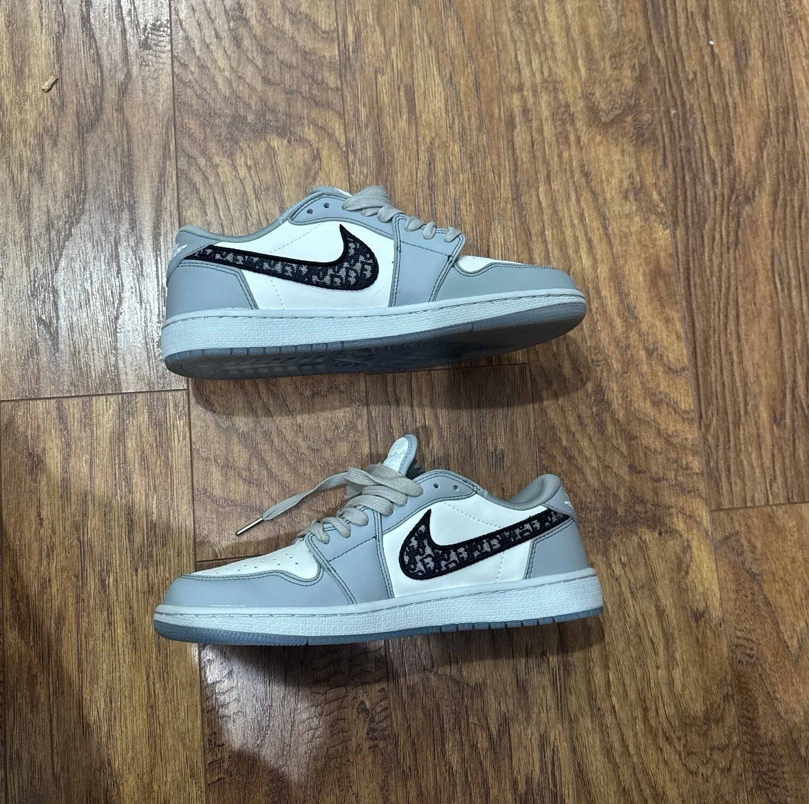 Dior x Air Jordan 1 Low Gray for Sale | Authenticity Guaranteed | eBay