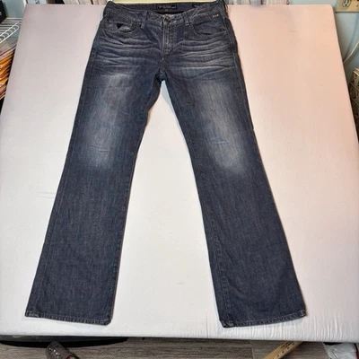 Guess Jeans Men’s Size 36 Hewitt Slim Boot Cut Denim Dark Wash Y2K - Image 1 of 4