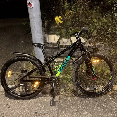 Cube Acid 240 Disc Schwarz Grün Kids - Bild 1 von 4