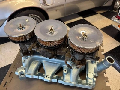 1965 65 PONTIAC GTO CATALINA 2+2 BONNEVILLE TRI-POWER TRIPOWER w/ rebuild parts - Image 1 of 4