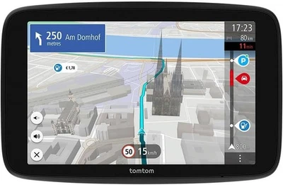 TomTom GO Navigator 7 Zoll Display, Europakarten WLAN Sprachsteuerung Traffic - Bild 1 von 4