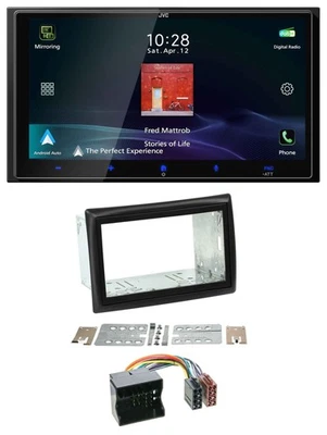 JVC USB Bluetooth 2DIN DAB MP3 Autoradio für Renault Megane 2009-2010 - Bild 1 von 4