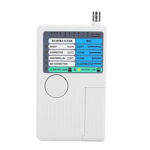 4-in-1 LAN Netzwerk Kabel Tester Remote RJ11 RJ45 USB BNC Für UTP STP Kabel Tra❀ - Afbeelding 1 van 9