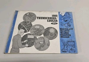 FACTORY 1988 Ford Thunderbird Cougar Electrical & Vacuum Trouble-Shooting Manual - Bild 1 von 8