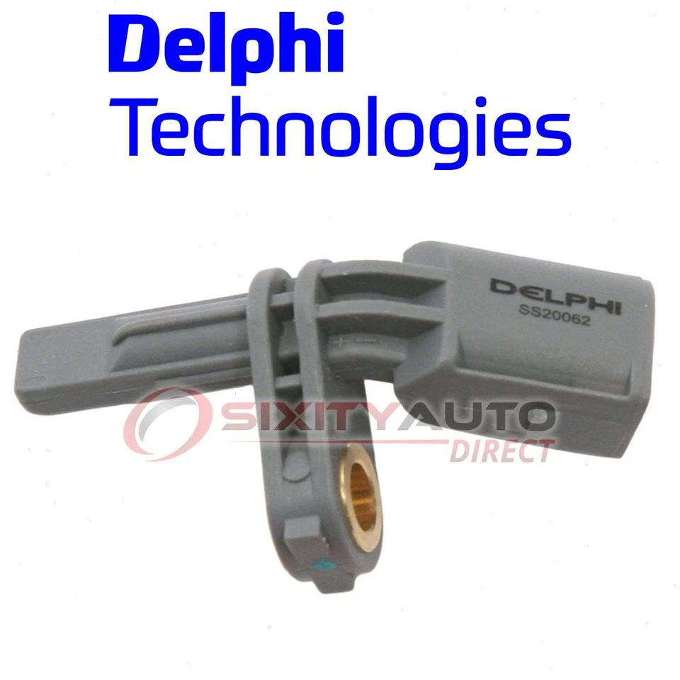 Delphi Front Left ABS Wheel Speed Sensor for 2007-2010 Audi Q7 Antilock lw - Imagem 1 de 4