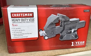 Craftsman Schwerlast 5 Zoll Schraubstock #51855 versiegelt - Bild 1 von 4