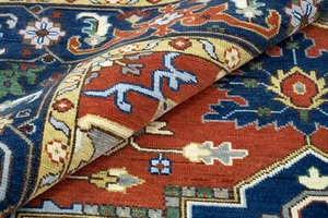 Vintage Oushak Rugs 8x11 9x12 10x14 12x15 ft Hand Knotted Antique Home Decor Rug - Picture 1 of 8