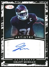 2022 SAGE Artistry Autographs White #AGM Grant Morgan Auto