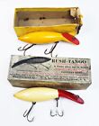 2 JK Rush Tango Lures With Boxes NY c 1920s