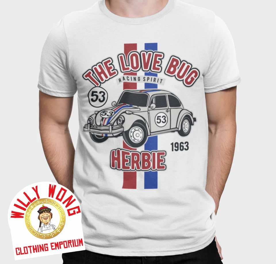 Herbie Auto T-Shirt 70er 80er 90er Retro Cartoon Film T-Shirt Jungen Mädchen Kinder