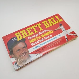 Vintage SEALED 1981 Brett Ball (George Brett) Ninth Inning Baseball Game NOS - Picture 1 of 7