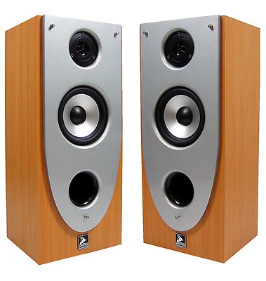 Symphony S 60 buche - 2 Wege Bassreflex Regal - Lautsprecher b-Ware