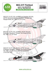 Art Scale 1/32 Art Scale MiG-21F-13 Fishbed part 2 - US Air Force TES (TAC) unit - Picture 1 of 1