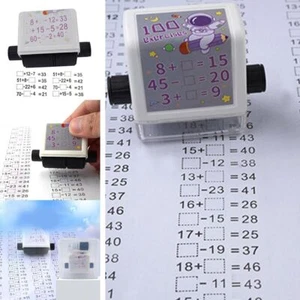 Within 100 Math Roller Stamp Number Rolling Stamp Addition And Subtraction - Picture 1 of 15