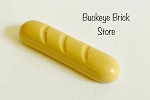 NEW Lego Minifig TAN FRENCH BREAD LOAF Castle Friends Baguette Roll Kitchen Food - Picture 1 of 3