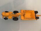Lesney Vintage Tractor No1 With Traier Yellow Colour Play Worn