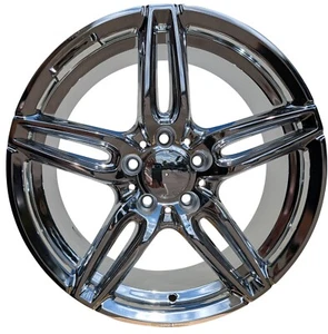 18 Chrome Wheels Fit Mercedes SL500 SL550 SL600 SL55 AMG SL63 AMG SL65 AMG - Picture 1 of 7