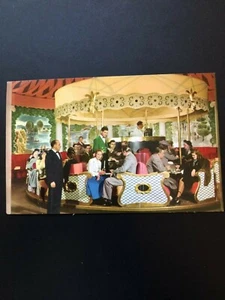 Postcard, Vintage San Francisco Farmont Hotel Merry Go-Round Circa 1940's  #15 - Picture 1 of 2