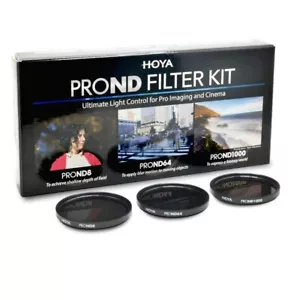 Hoya PRO ND Filter Kit ND8 + ND64 + ND1000 77mm - Picture 1 of 4