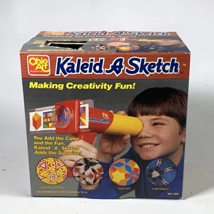 Vintage Kaleid A Sketch from Ohio Art 1980's Art Making Set with Original Box - Picture 1 of 10