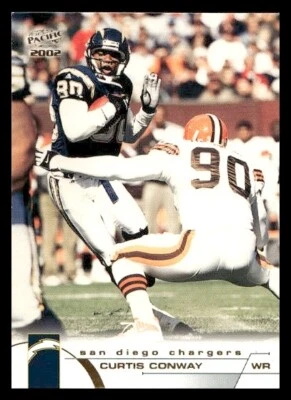 2002 Pacific #365 Curtis Conway Chargers - Image 1 of 2