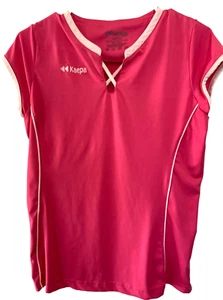 Kaepa Jersey Athletic Tennis Top Women Small 88% Mono Polyester 12% Lyra - Picture 1 of 7