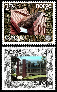 5414 Norway 1987, NK 1013-14, MNH, Europa XIX, MI 965-66, SC# 905-06. - Picture 1 of 1