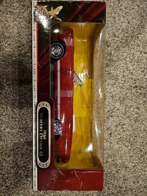2001 Yat Ming 1966 Mercury Cyclone GT Diecast Car by Road Signature Red 1/18 NEW - Image 1 of 4
