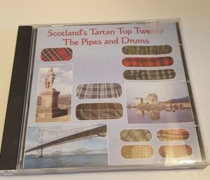 Scotland's Tartan Top Twenty The Pipes and Drums 1999 CD LCOM 5279 NM - Imagen 1 de 4