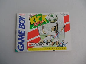 Super Kick Off (UKV) Game Boy Gameboy Classic Manual only - Bild 1 von 2