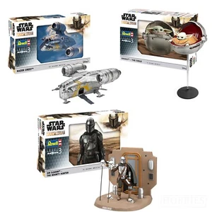 Mandalorian Model Kits Din Djarin Figure Razor Revell Star Wars Bounty Hunter - Picture 1 of 19