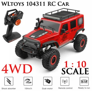 WLtoys 104311 2.4G SUV 4WD RTR 1/10 Scale Brushed Off-Road Rock Crawler RC Car - Picture 1 of 12