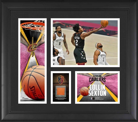 Collin Sexton Cleveland Cavaliers Framed 15'' x 17'' Player Collage Cover