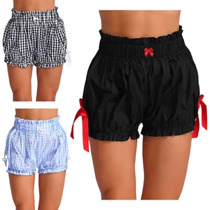 Women Pumpkin Pant Bathing Minipant Fit Short Holiday Beach Shorts Soft Cotton - Bild 1 von 51