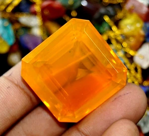 Natural Certified Opal Radiant Cut 112.95 Ct Welo Untreated Australian Gemstone - Picture 1 of 6