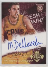 2013 Panini Court Kings Fresh Paint Gold /10 Matthew Dellavedova Rookie Auto RC
