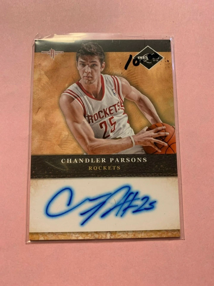 A916 - 2011-12 Limited 2011 Draft Pick Redemptions #17 Chandler Parsons Auto - Image 1 of 1