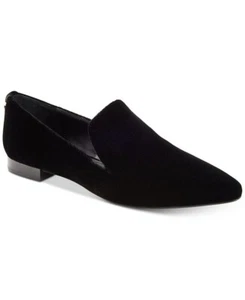 Calvin Klein NIB Elin Black Velvet Shoes Size 6 - Picture 1 of 1