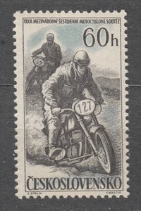 CZECHOSLOVAKIA 1957 **MNH SC#815 stamp, 32nd International Motorcycle Race. - Imagen 1 de 1
