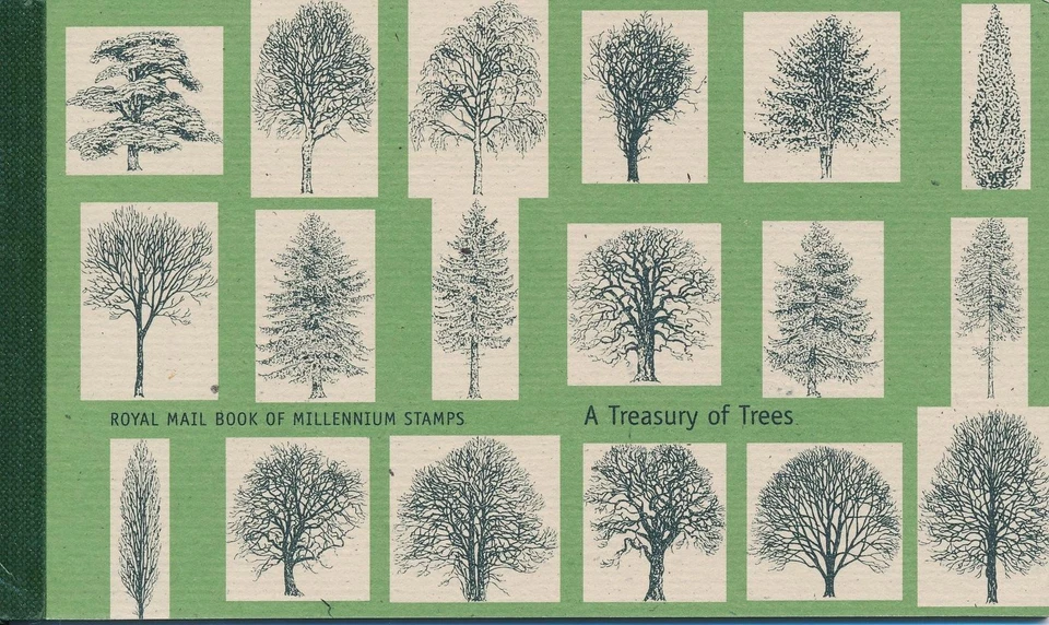 [23004] Great Britain 2000 Prestige booklet Treasury of Trees DX26 - Image 1 of 1
