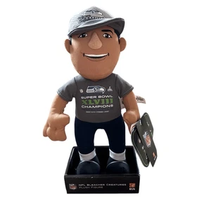 Seattle Seahawks Russell Wilson SB XLVIII Champs Bleacher Creature Plüsch *Neu* - Bild 1 von 8