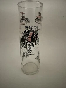 Vintage Highball Libbey Glass Antique Cars Studebaker Ford Model T Rambler Olds - Picture 1 of 11