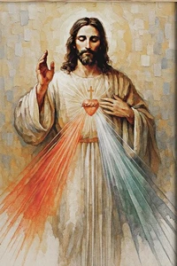 SACRO CUORE DI GESÙ 4x6 FOTO ULTRA PREMIUM CATTOLICA CRISTIANA - Foto 1 di 1
